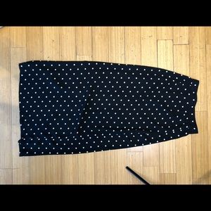 Forever 21 Polka Dot Maxi Skirt